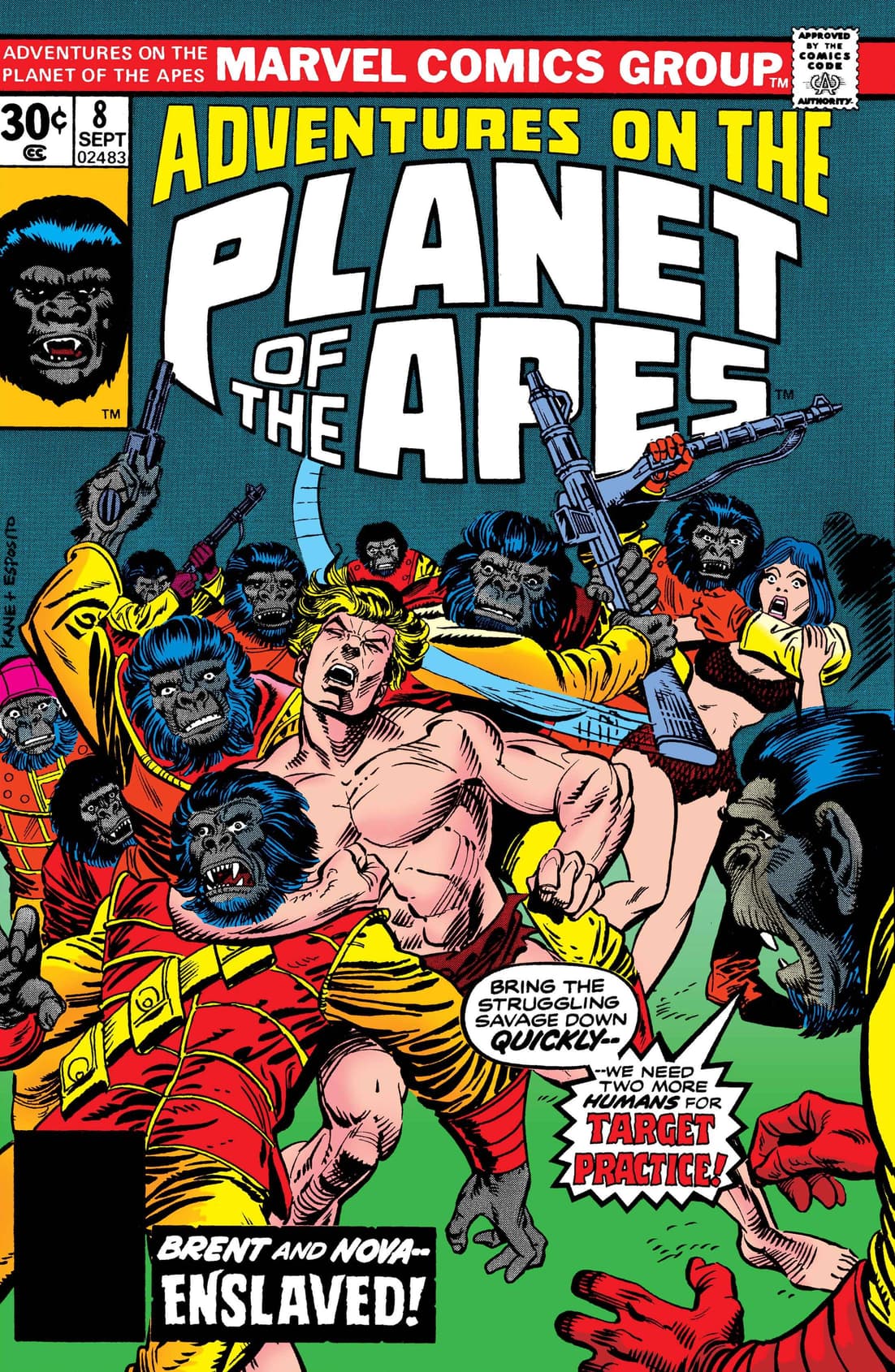 PLANET OF THE APES OMNIBUS Direct Market Exclusive Cover by Gil Kane