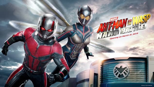 Ant-Man and The Wasp: Nano Battle! Opens March 31 at Hong 