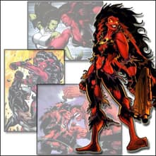 Red She-Hulk Powers, Enemies, History Marvel.