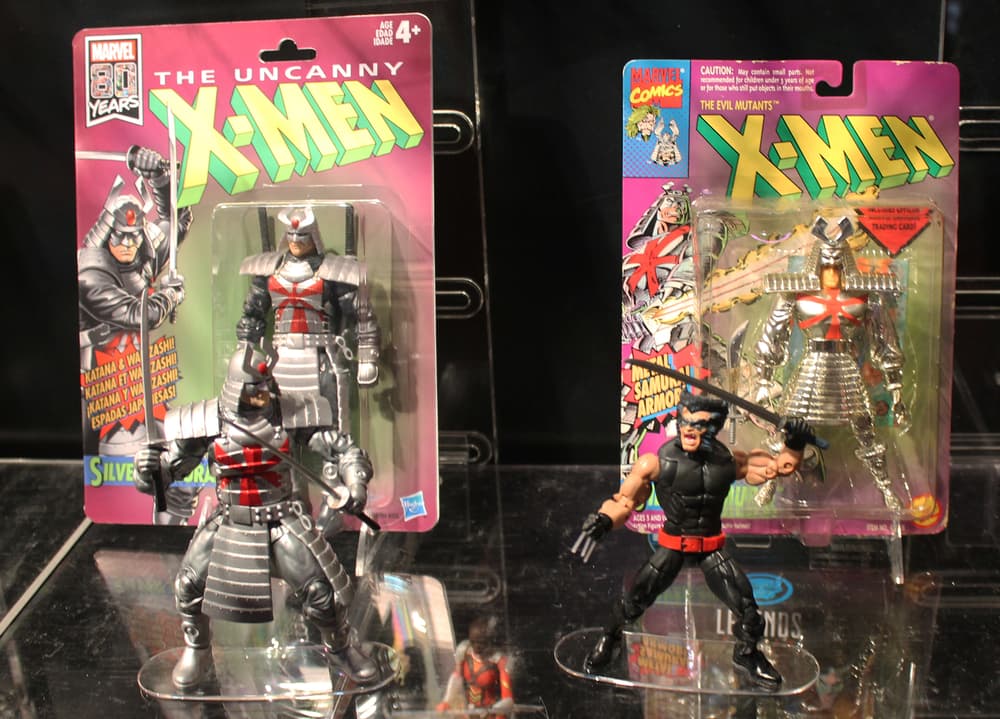 Silver Samurai and Wolverine