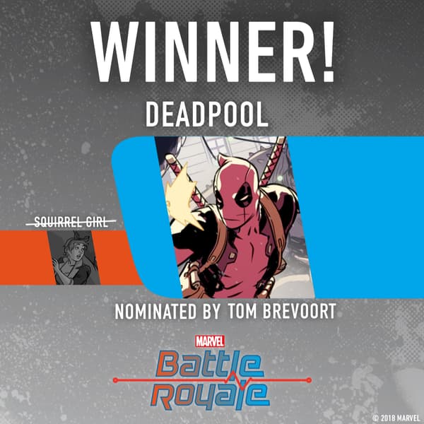 Marvel Battle Royale 2018 Deadpool Wins Round 1