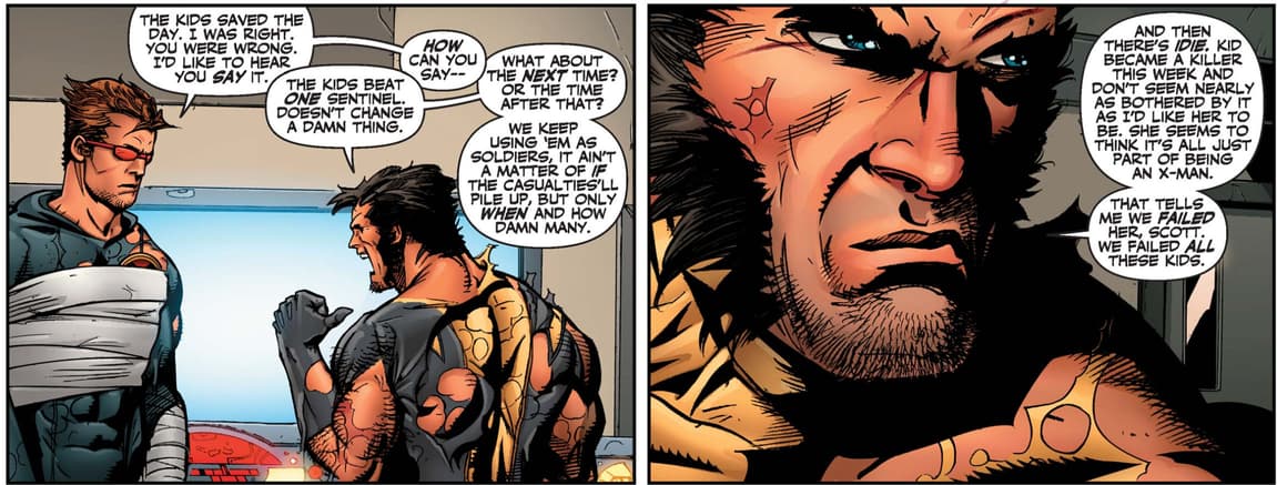 Cyclops vs. Wolverine