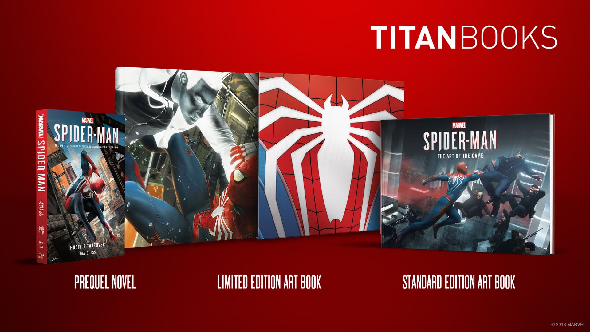 Sdcc New Titan Books Announced For Spider Man Ps4