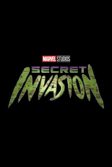 Marvel Studios' Secret Invasion Disney+ Plus TV Show Season 1 Logo on Black