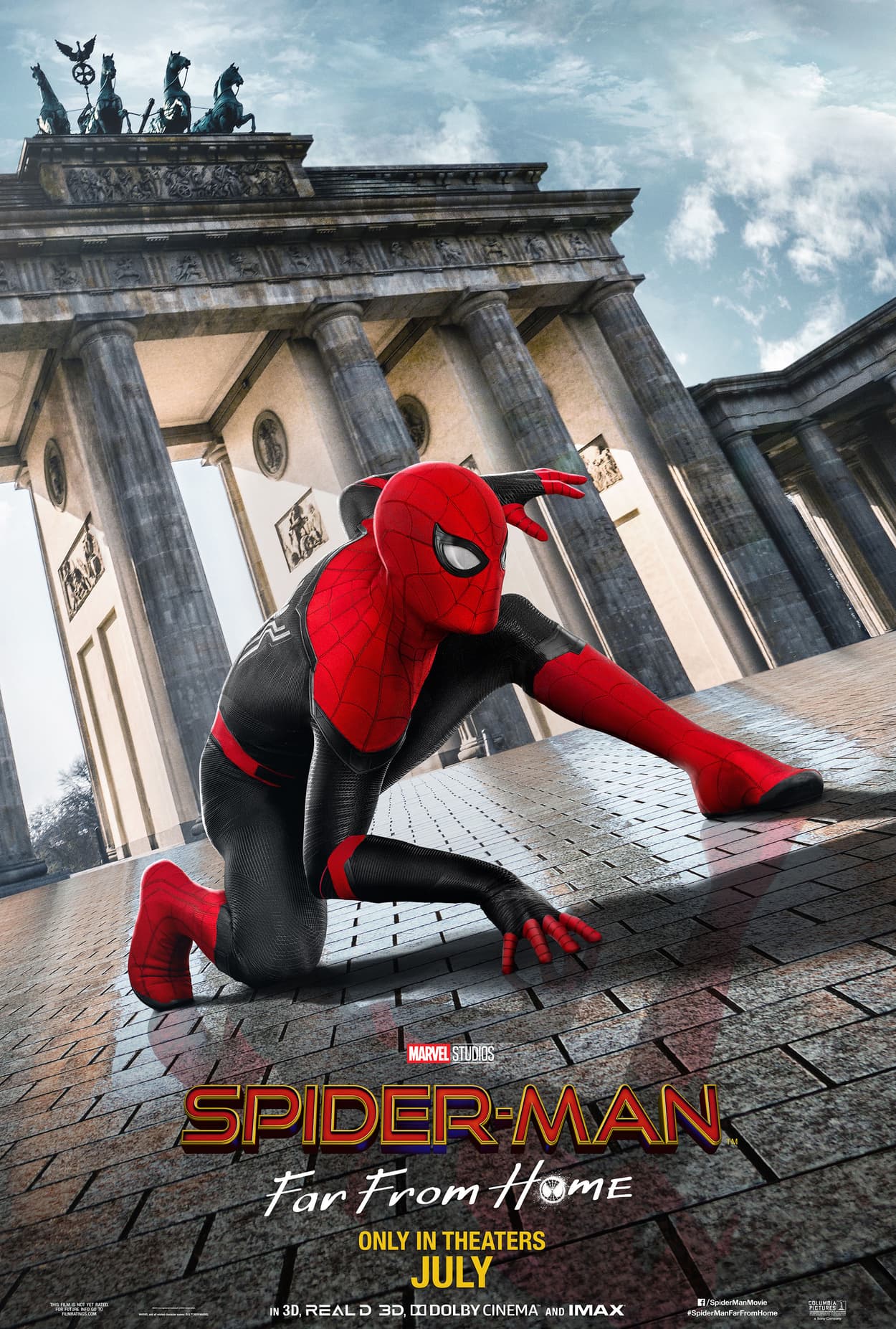 Spidey Swings Around Europe In New International Posters For