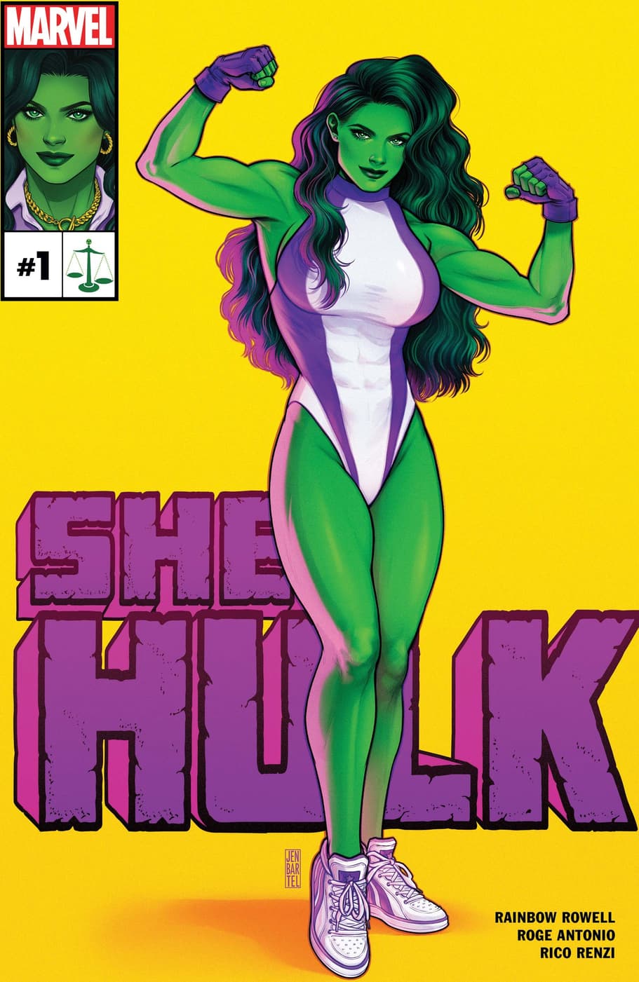 Cover to SHE-HULK (2022) #1 