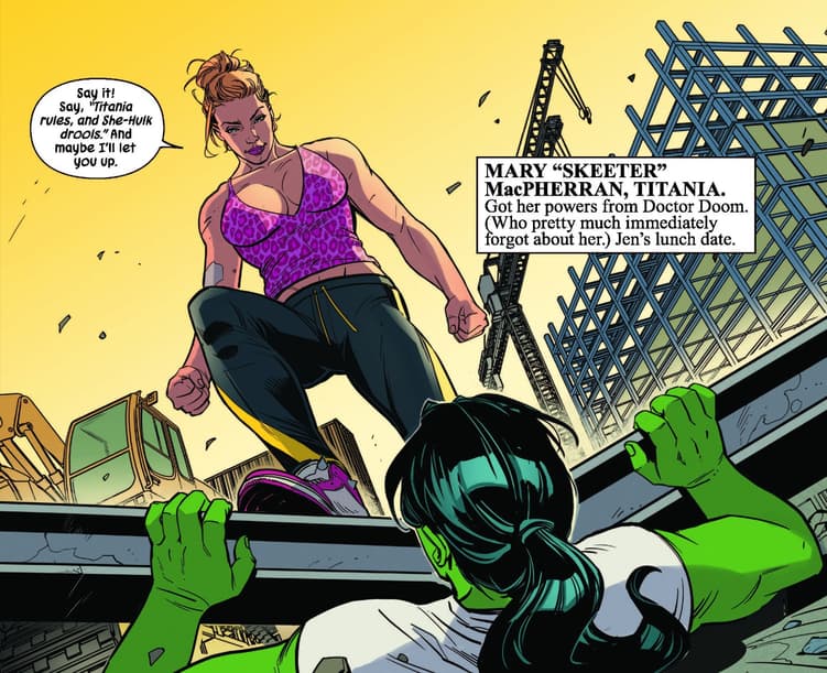 SHE-HULK (2022) #4 panel by Rainbow Rowell and Luca Maresca