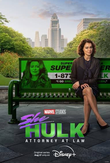 Marvel Studios' She-Hulk Disney+ Plus TV Show Season 1 Poster
