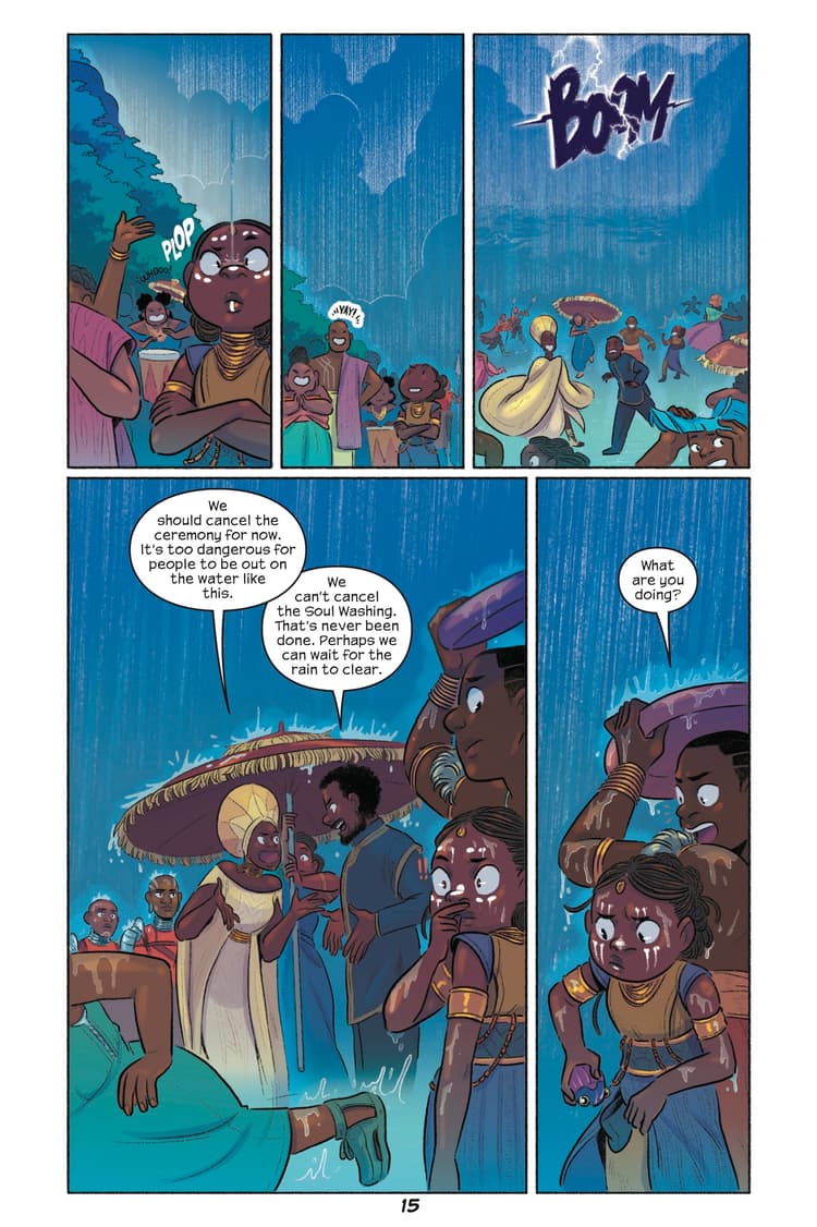Shuri and T'Challa: Into the Heartlands interior