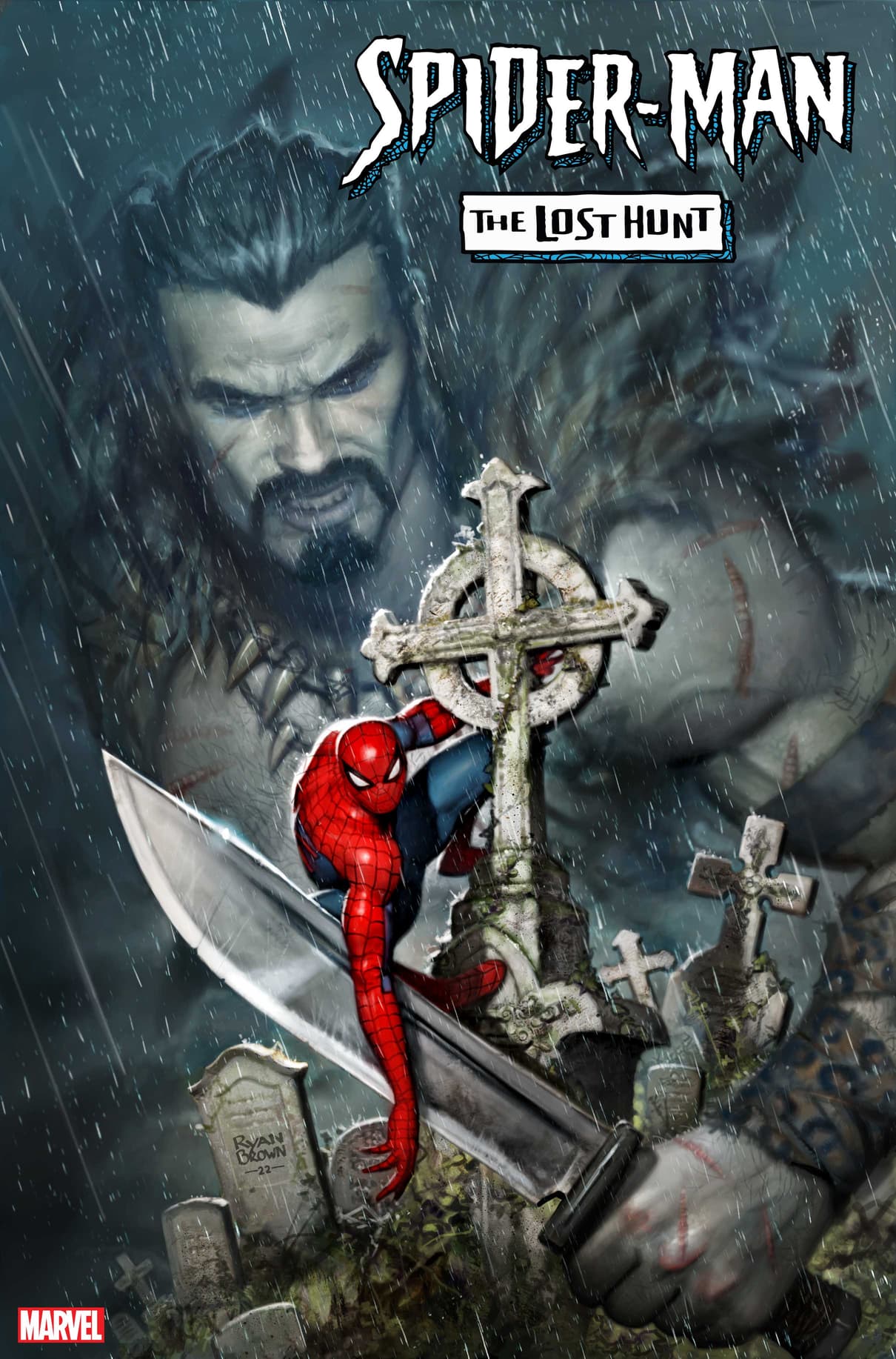 SPIDER-MAN: THE LOST HUNT #1 cover by Ryan Brown