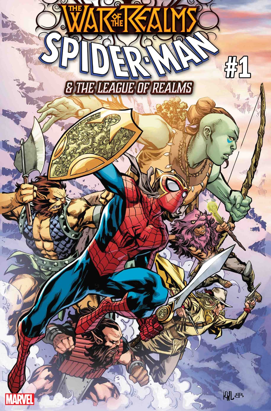 WAR OF THE REALMS:  SPIDER-MAN & THE LEAGUE  OF REALMS #1