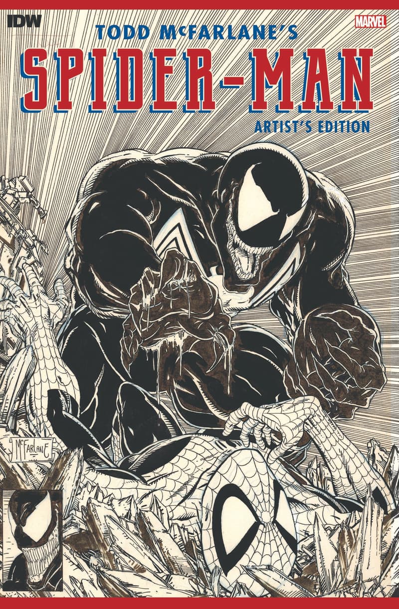 Todd McFarlane’s Spider-Man: Artist’s Edition cover