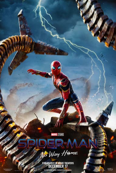 Spider-Man: No Way Home poster.
