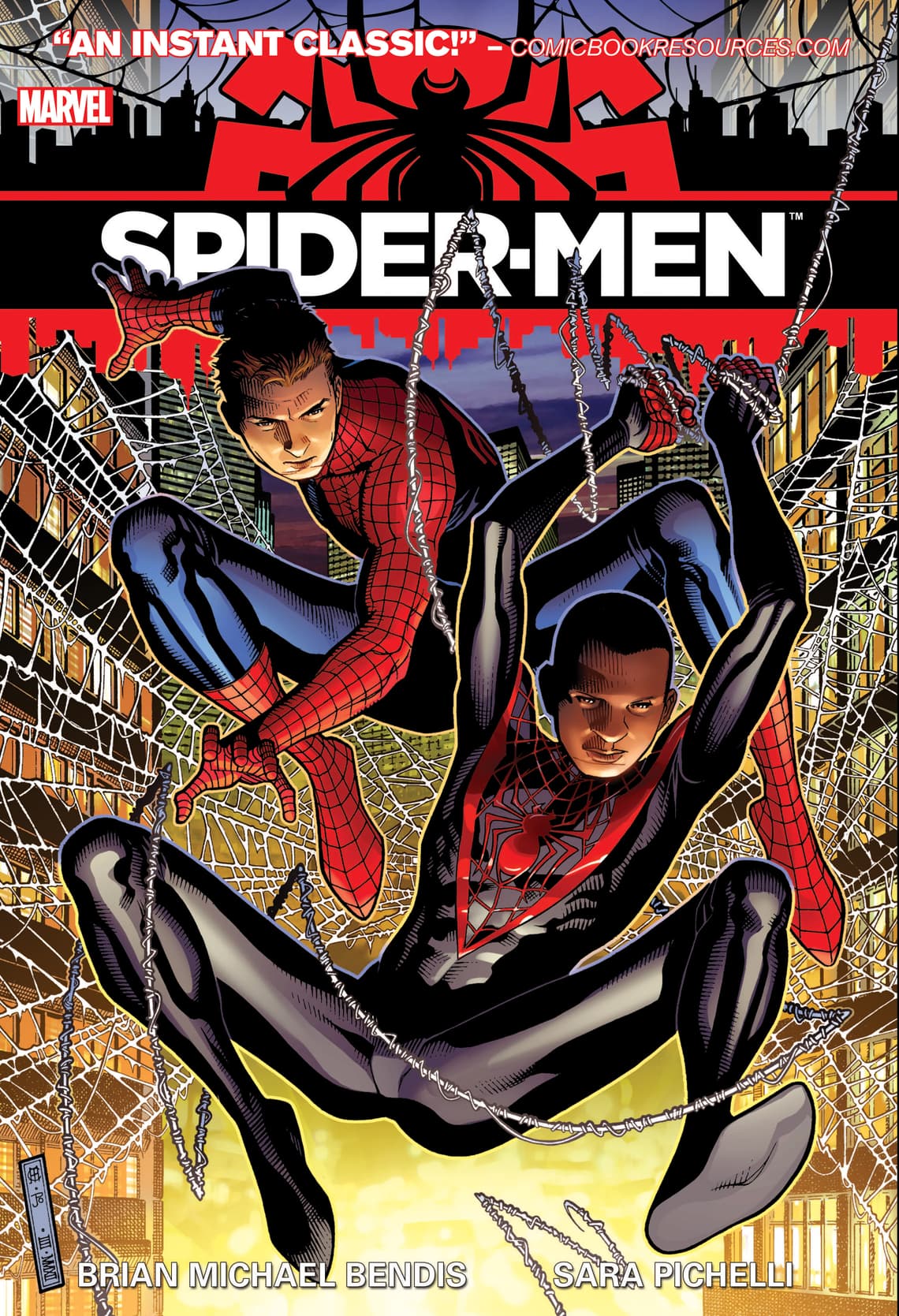 Cover to Spider-Men Vol. 1
