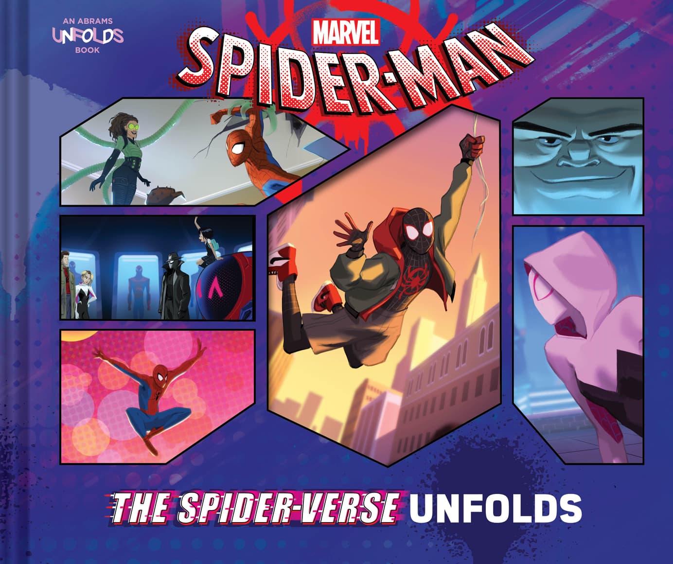 Dive into the 'Spider-Man: The Spider-Verse Unfolds' Book.