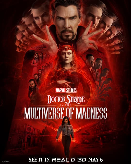 Doctor Strange in the Multiverse of Madness - REALD 3D Exclusive Poster