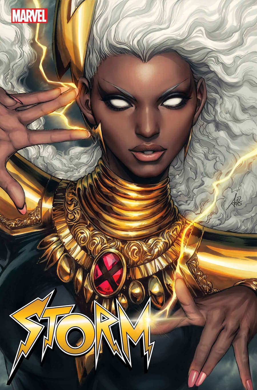 Storm #1 cover by Artgerm