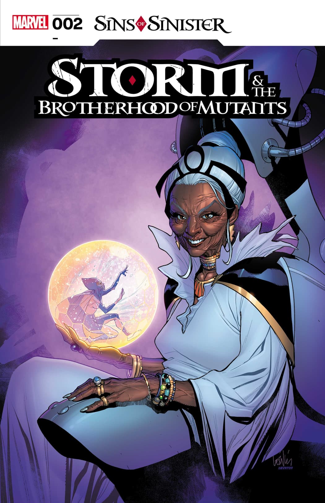 STORM & THE BROTHERHOOD #2 Cover by Leinil Francis Yu