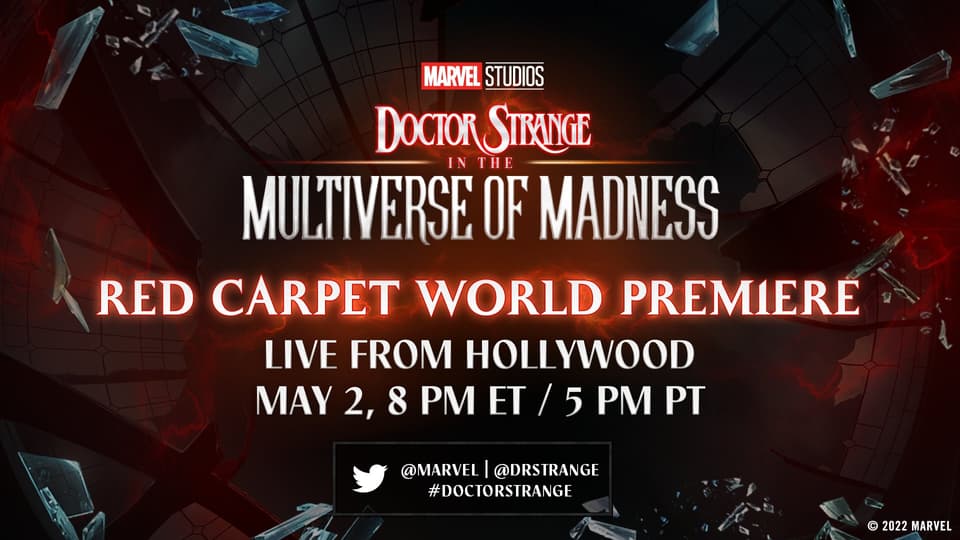 Watch the 'Doctor Strange in the Multiverse of Mad Red Carpet Premie
