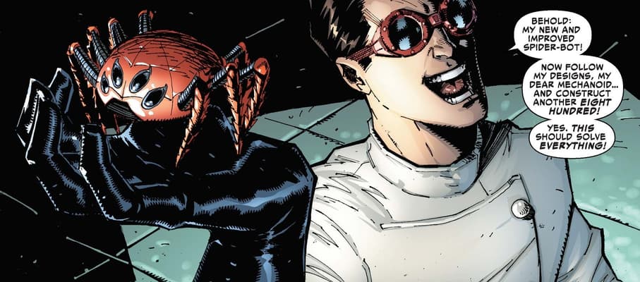 Doc Ock as Spider-Man in SUPERIOR SPIDER-MAN (2013) #2.