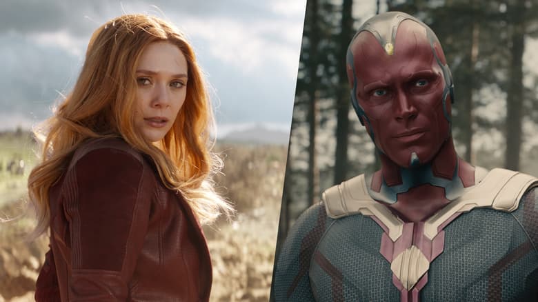 Elizabeth Olsen And Paul Bettany Star As Wanda Maximoff And The Vision In New Disney Series Wandavision Marvel