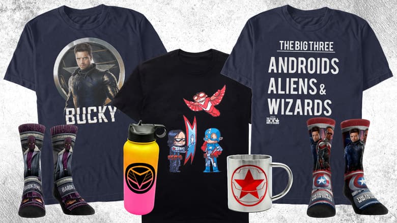 falcon winter soldier merch