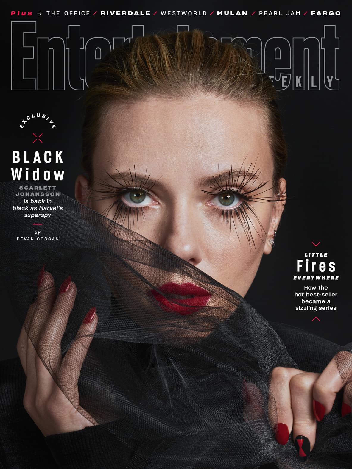 Marvel Studios Black Widow New Entertainment Weekly Cover