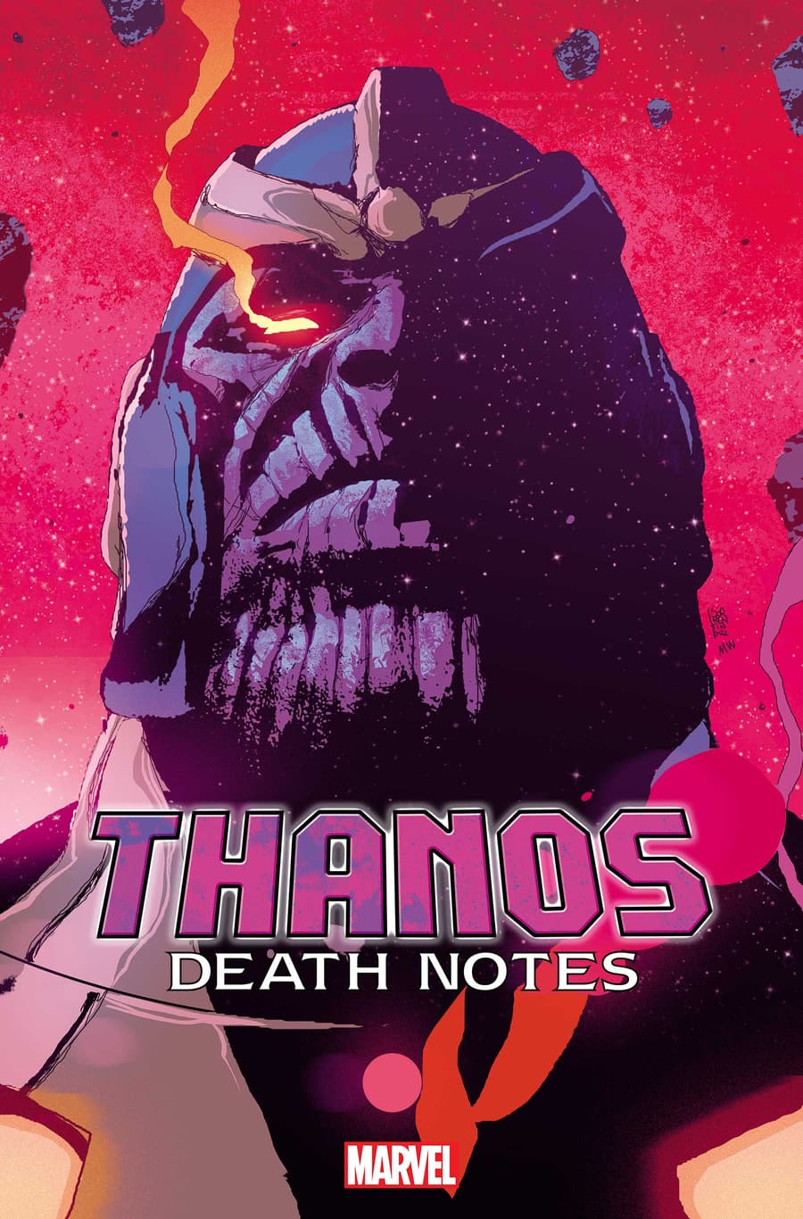 THANOS: DEATH NOTES #1 Cover by ANDREA SORRENTINO