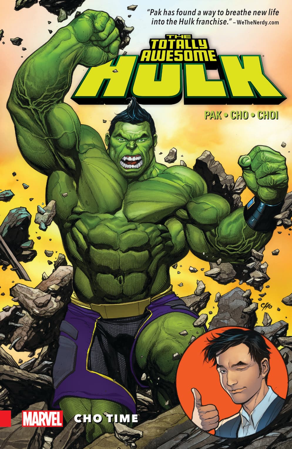 THE TOTALLY AWESOME HULK VOL. 1: CHO TIME cover by Frank Cho & David Curiel