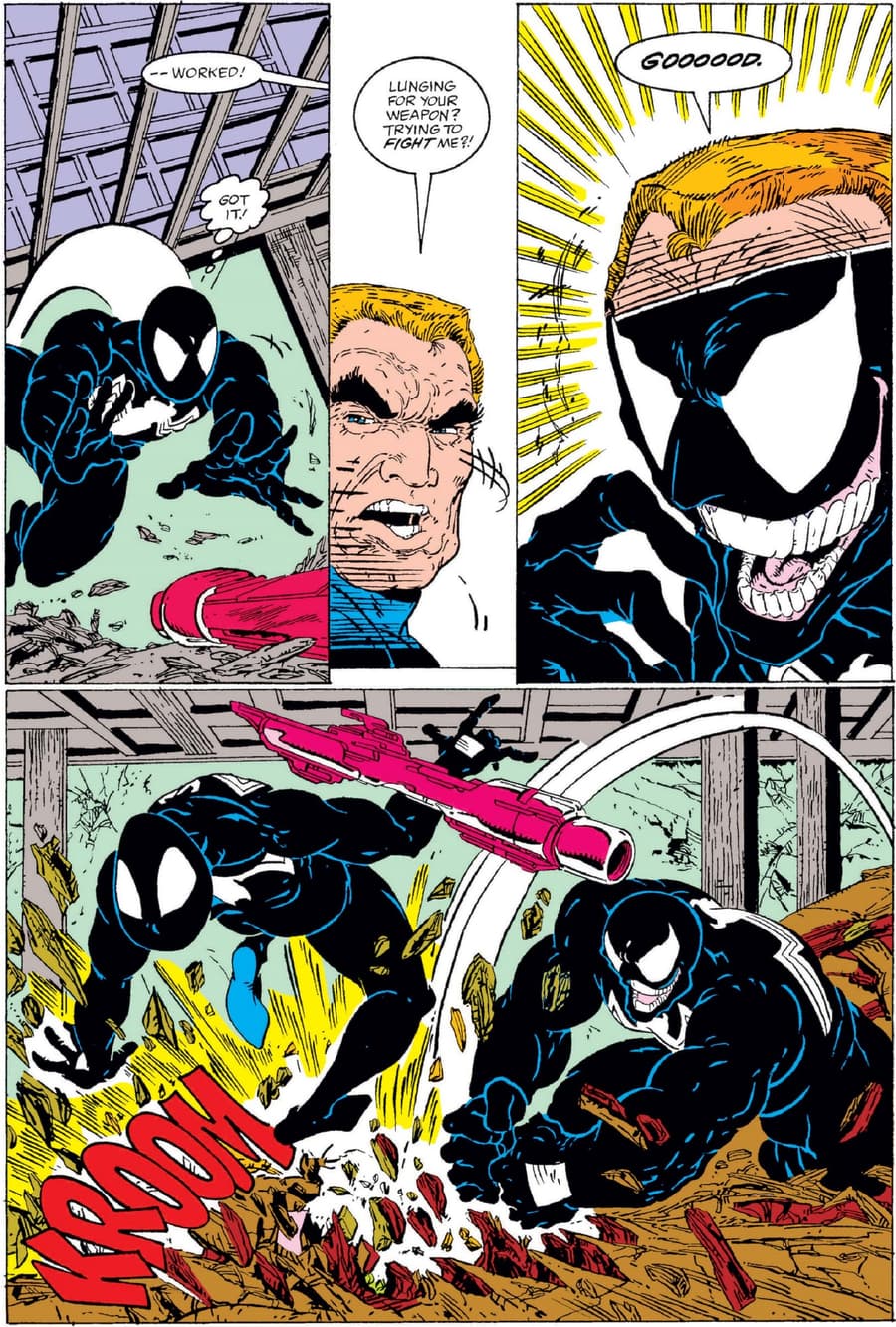 Venom enters the scene in THE AMAZING SPIDER-MAN (1963) #300.