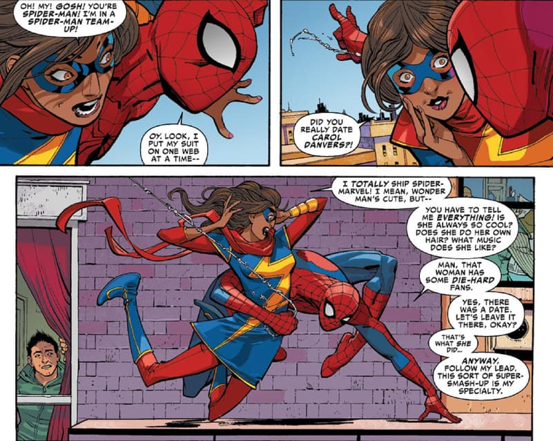Spider-Man saves Kamala Khan!