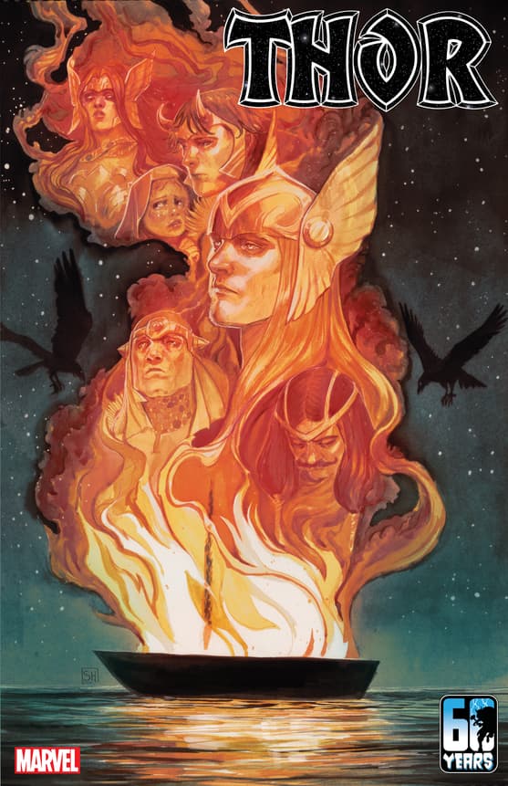 Thor #24 variant cover by Stephanie Hans