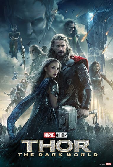 Thor: el póster de la película del mundo oscuro