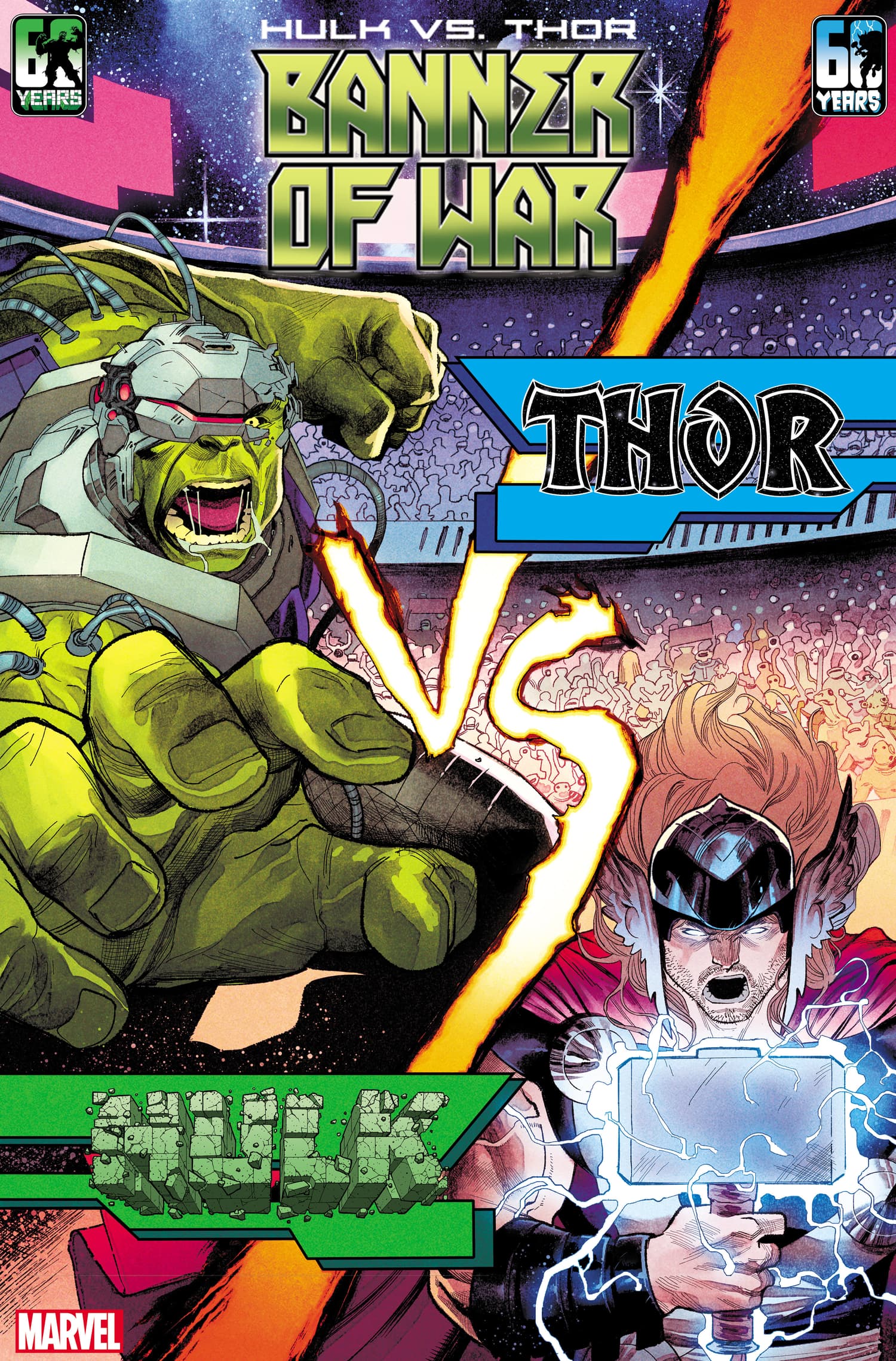 HULK VS. THOR: BANNER OF WAR ALPHA #1 Variant Cover by MARTIN COCCOLO