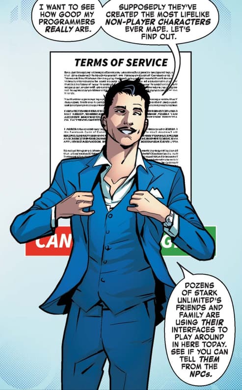 Tony Stark 3-piece suit