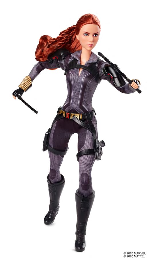 Details about   Barbie Black Widow Doll Limited Edition Signature 2020 Marvel 