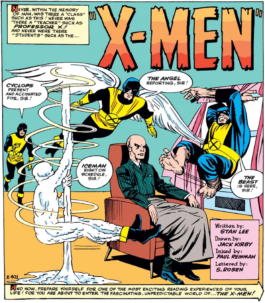 Professor X summoned his students in UNCANNY X-MEN (1963) #1.
