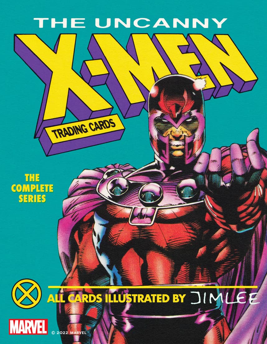 Marvel lançará livro com coleção de cards dos X-Men de Jim Lee