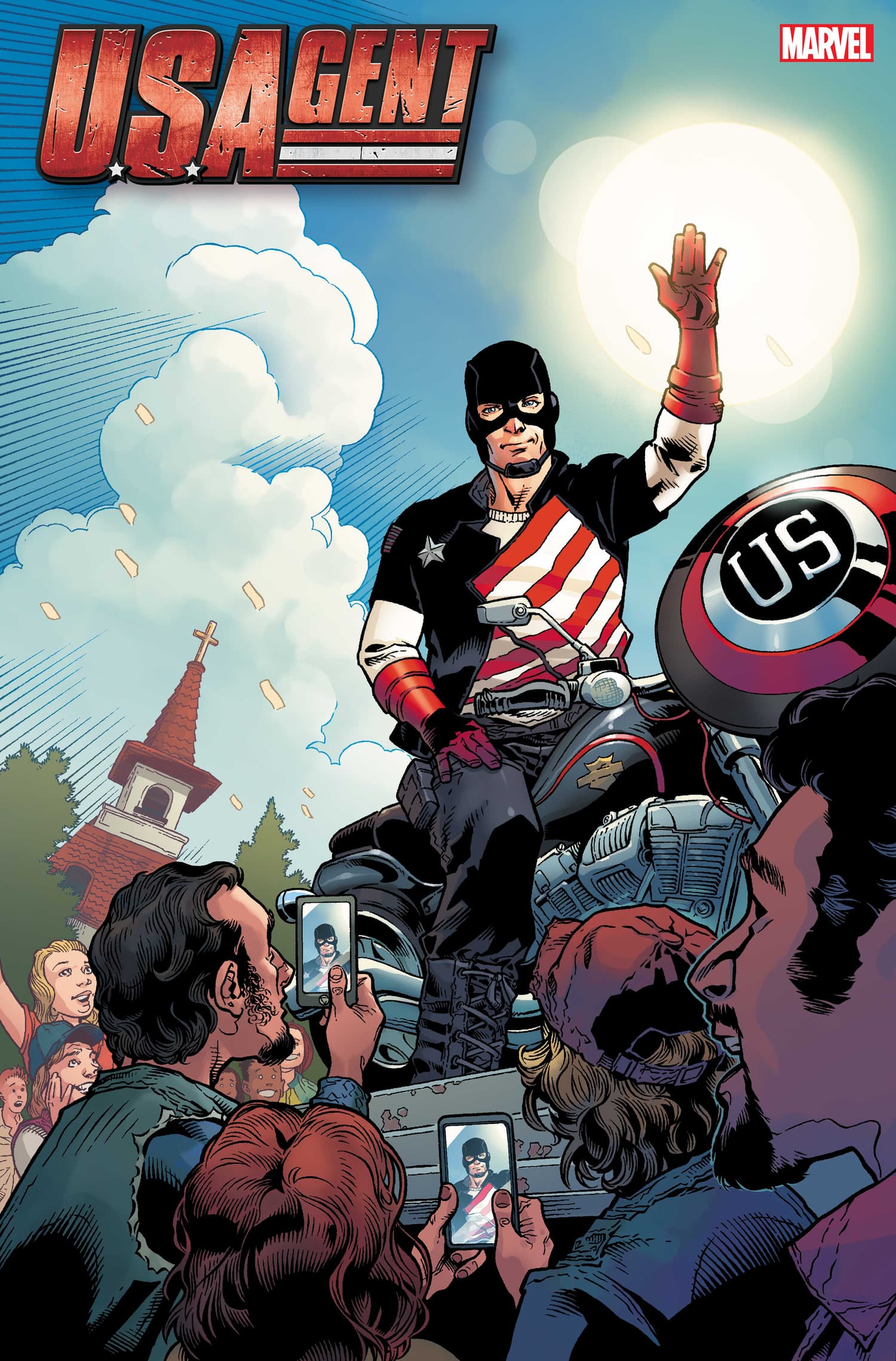 U.S.AGENT #1 art by Georges Jeanty and colors by Matt Milla
