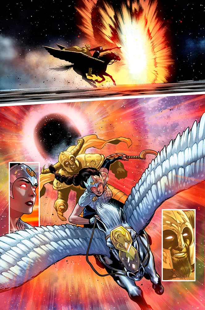 Valkyrie #3 afterlife on Earth by CAFU