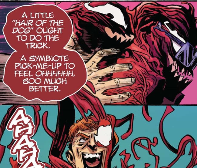 Carnage descends on Venom.