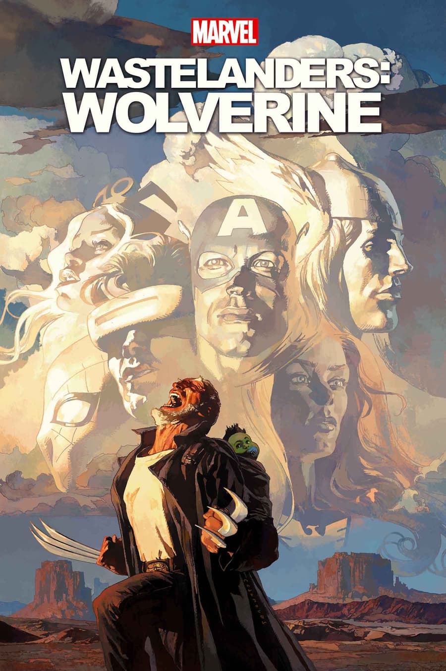 Return To The Wastelands Of Old Man Logan In Brand New Series Of Wastelanders Comics Marvel