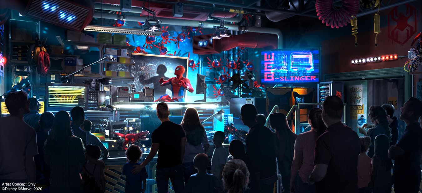 Disneyland Marvel Avengers Campus Interactive Remote Spider-Bot 