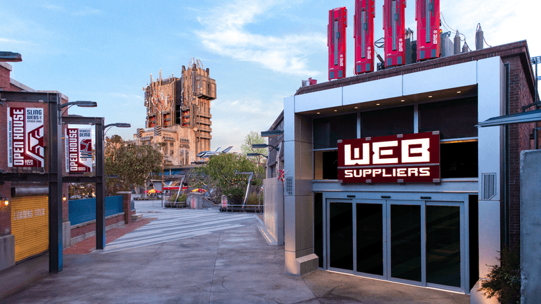 Avengers Campus: Battle with Spider-Bots and Save the Day with WEB Shooters