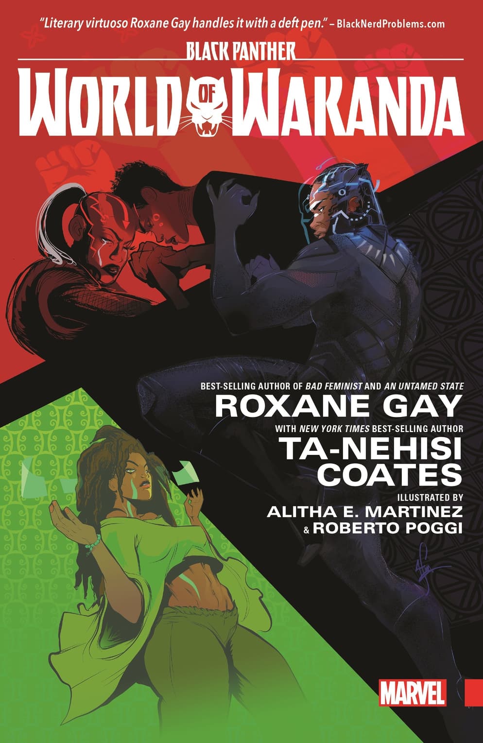 The cover to BLACK PANTHER: WORLD OF WAKANDA.