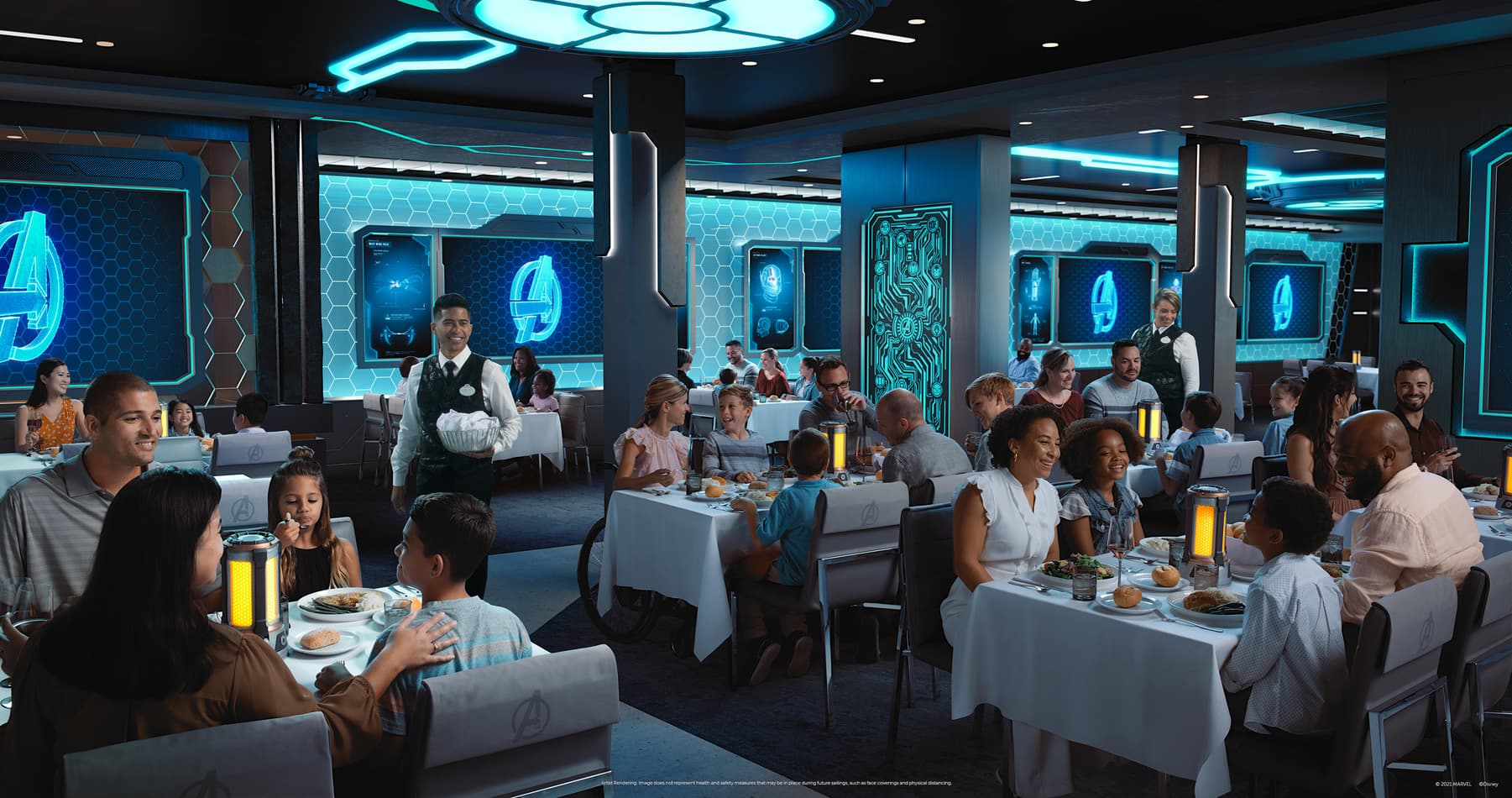 Science and Cuisine Collide with &#39;Avengers: Quantum Encounter&#39; Dining Experience Aboard the Disney Wish | Marvel