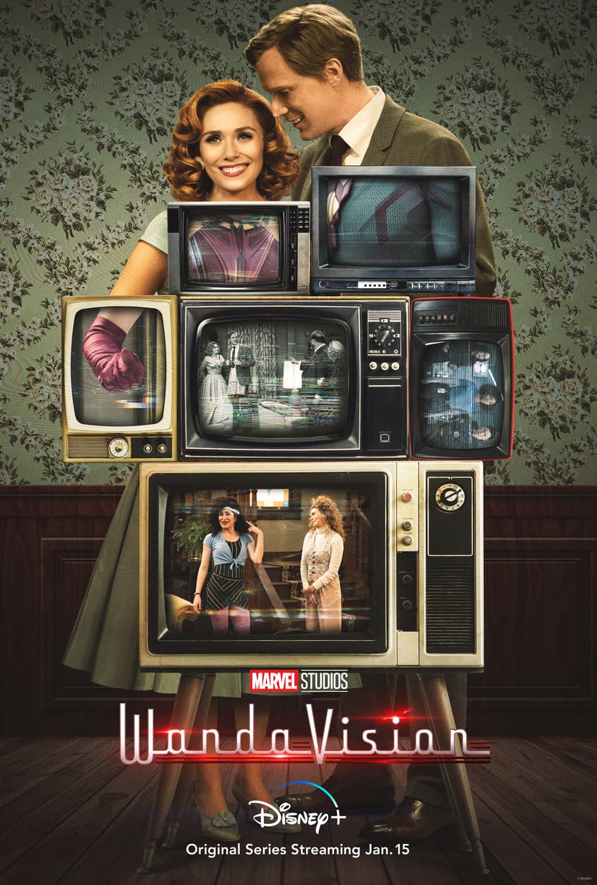 Latest Trailer and Poster Bring a New Age of Television for 'WandaVision' | Marvel