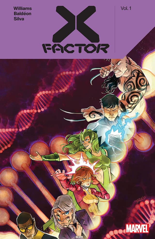 Cover to X-Factor by Leah Williams Vol. 1 (Trade Paperback).