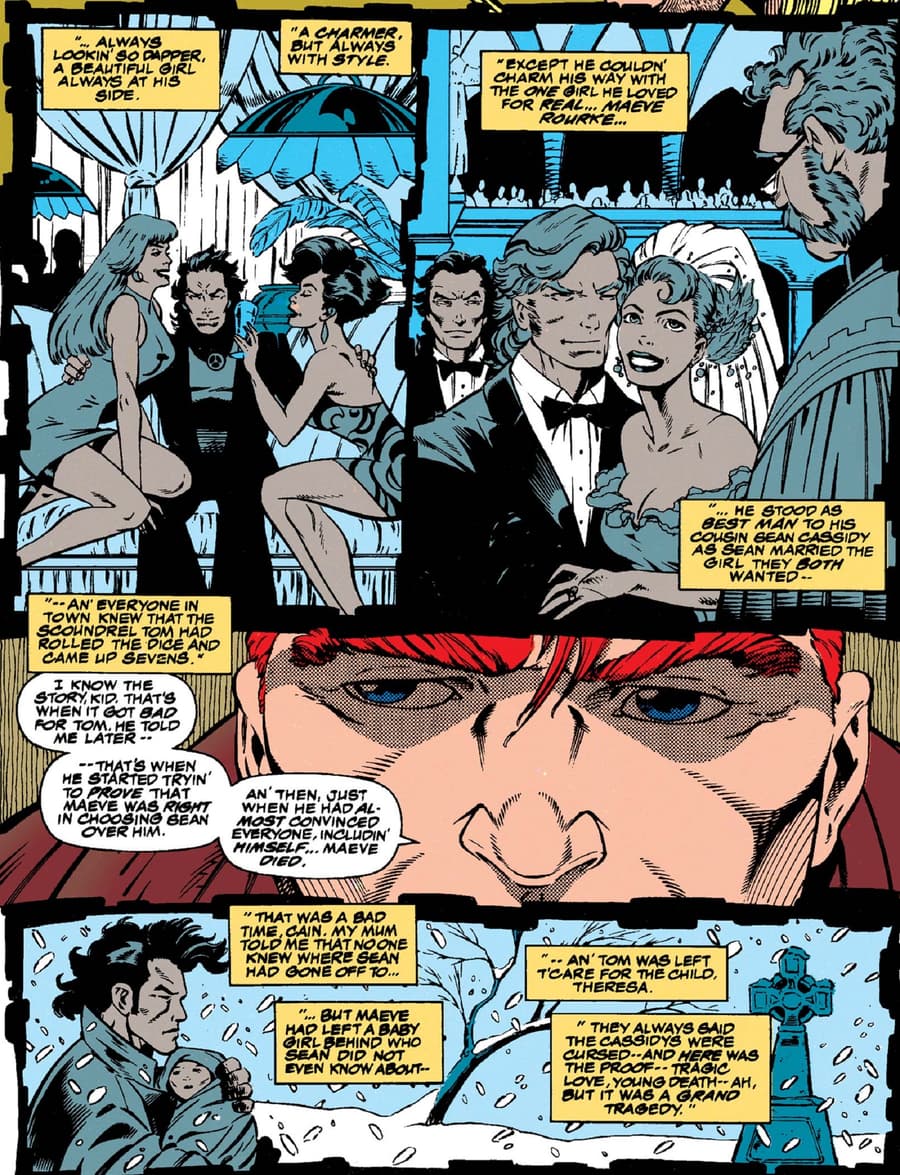 Maeve’s tragic history in X-FORCE (1991) #31.