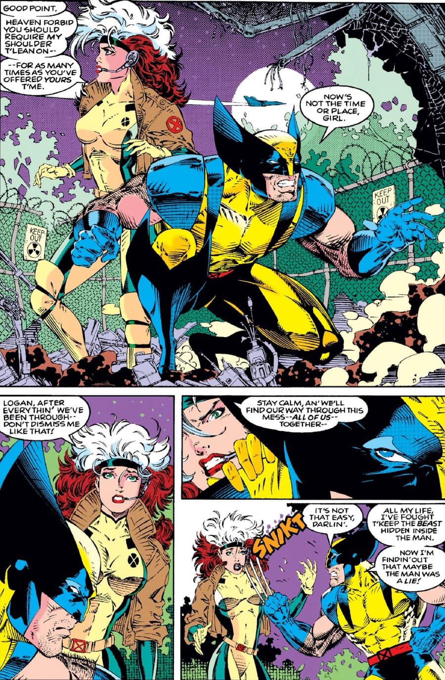 X-MEN (1991) #13. Script by Nicieza with art by Art Thibert, Joe Rosas, and Marie Javins.